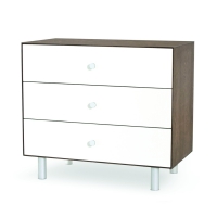 Commode Merlin Classic 3 tiroirs - Noyer